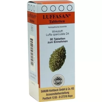 LUFFASAN Comprimidos, 80 unidades LUFFASAN Comprimidos, 80 unidades