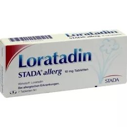 LORATADIN STADA Comprimidos Allerg de 10 mg, 7 unidades