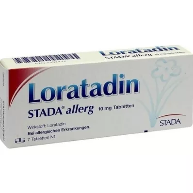 LORATADIN STADA Comprimidos Allerg de 10 mg, 7 unidades LORATADIN STADA Comprimidos Allerg de 10 mg, 7 unidades