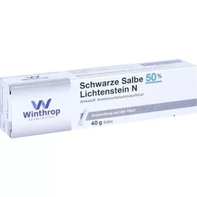 SCHWARZE SALBE 50% Lichtenstein N, 40 g SCHWARZE SALBE 50% Lichtenstein N, 40 g