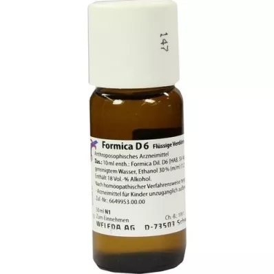 FORMICA Diluição D 6, 50 ml FORMICA Diluição D 6, 50 ml