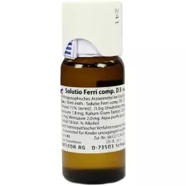 SOLUTIO FERRI diluição comp.D 3, 50 ml
