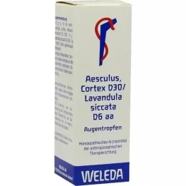 AESCULUS CORTEX Colírio D 30/Lavandula D 6 aa, 10 ml