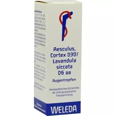 AESCULUS CORTEX Colírio D 30/Lavandula D 6 aa, 10 ml