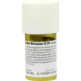 CARBO BETULAE Trituração D 20, 20 g