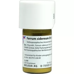 FERRUM SIDEREUM Trituração D 6, 20 g