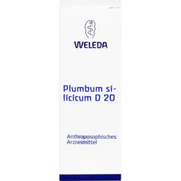 PLUMBUM SILICICUM Trituração D 20, 20 g