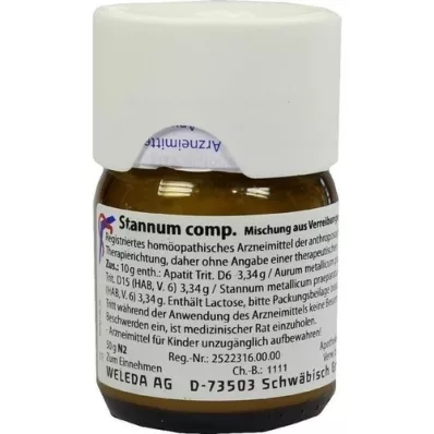 STANNUM COMP.Trituração, 50 g