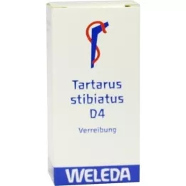 TARTARUS STIBIATUS Trituração D 4, 20 g