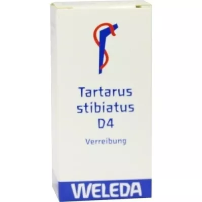 TARTARUS STIBIATUS Trituração D 4, 20 g TARTARUS STIBIATUS Trituração D 4, 20 g