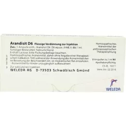 ARANDISIT D 6 ampolas, 8X1 ml