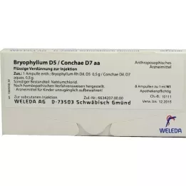 BRYOPHYLLUM Ampolas D 5/Conchae D 7, 8X1 ml