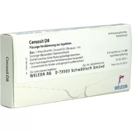 CERUSSIT D 8 ampolas, 8X1 ml