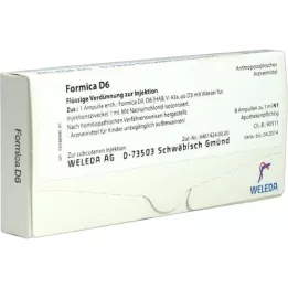 FORMICA D 6 ampolas, 8X1 ml