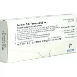 FORMICA Ampolas D 3/Fórmica D 15 aa, 8X1 ml
