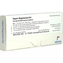 HEPAR MAGNESIUM D 4 ampolas, 8 unid