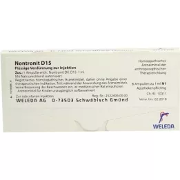 NONTRONIT D 15 ampolas, 8X1 ml