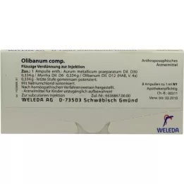 OLIBANUM COMP.Ampolas, 8X1 ml