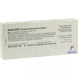QUARZ D 30 ampolas, 8X1 ml