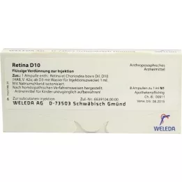 RETINA ET Chorioidea D 10 ampolas, 8X1 ml