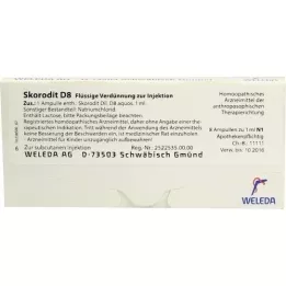 SKORODIT D 8 ampolas, 8X1 ml