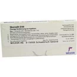 SKORODIT D 30 ampolas, 8X1 ml