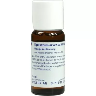EQUISETUM ARVENSE Silicea cultum D 2 Diluição, 50 ml EQUISETUM ARVENSE Silicea cultum D 2 Diluição, 50 ml