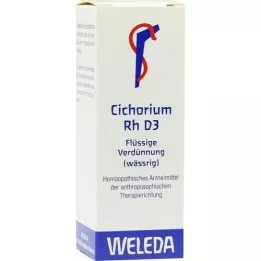 CICHORIUM PLANTA Diluição total Rh D 3, 20 ml