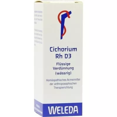CICHORIUM PLANTA Diluição total Rh D 3, 20 ml CICHORIUM PLANTA Diluição total Rh D 3, 20 ml