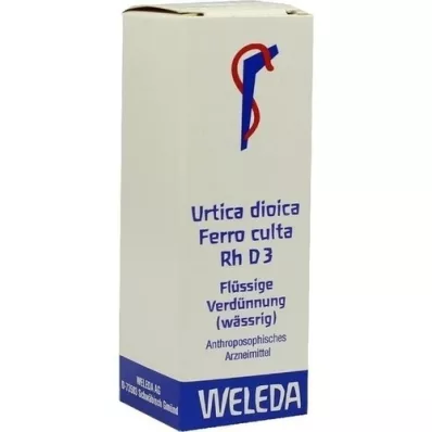 URTICA DIOICA FERRO culta Diluição Rh D3, 20 ml