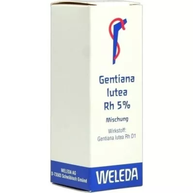 GENTIANA LUTEA RH Mistura de suco prensado 5%, 20 ml GENTIANA LUTEA RH Mistura de suco prensado 5%, 20 ml