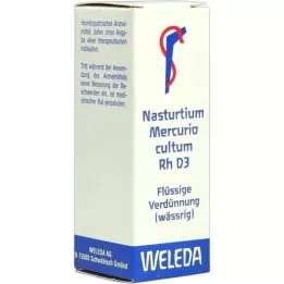 NASTURTIUM MERCURIO diluição cultum Rh D 3, 20 ml