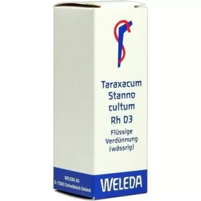 TARAXACUM STANNO cultum RH diluição D 3, 20 ml