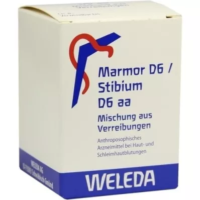 MARMOR Trituração D 6/Stibium D 6 aa, 50 g