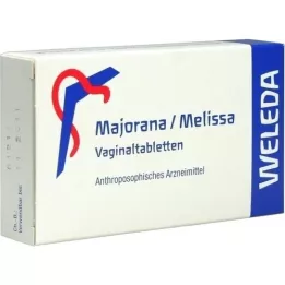 MAJORANA/MELISSA Comprimidos vaginais, 10 unidades