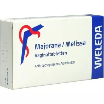 MAJORANA/MELISSA Comprimidos vaginais, 10 unidades MAJORANA/MELISSA Comprimidos vaginais, 10 unidades