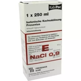 KOCHSALZLÖSUNG Frasco plástico 0,9% Fresenius, 250 ml