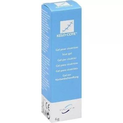KELO-gel de silicone cote para tratamento de cicatrizes, 6 g