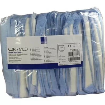 SAUGKOMPRESSEN não estéril 10x20 cm 400 g/m, 50 unid SAUGKOMPRESSEN não estéril 10x20 cm 400 g/m, 50 unid