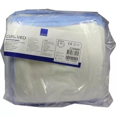 SAUGKOMPRESSEN não estéril 20x20 cm 400 g/m, 50 unid