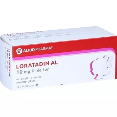 LORATADIN AL comprimidos de 10 mg, 100 unidades LORATADIN AL comprimidos de 10 mg, 100 unidades