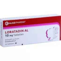 LORATADIN AL comprimidos de 10 mg, 20 unidades