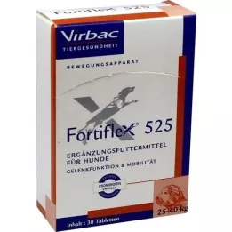 FORTIFLEX 525 comprimidos vet., 30 unid