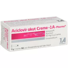 ACICLOVIR creme agudo-1A Pharma, 2 g