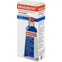 MALLEBRIN Concentrado para gargarejo, 30 ml
