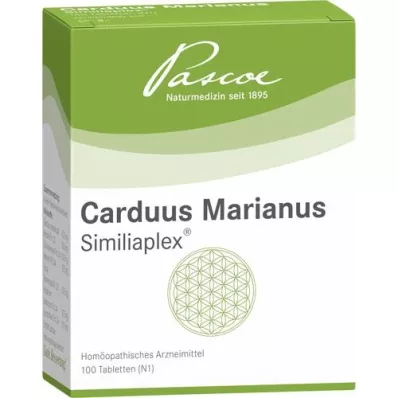 CARDUUS MARIANUS SIMILIAPLEX Comprimidos, 100 unidades CARDUUS MARIANUS SIMILIAPLEX Comprimidos, 100 unidades