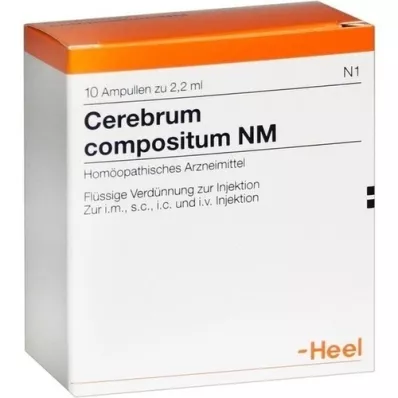 CEREBRUM COMPOSITUM NM Ampolas, 10 unidades CEREBRUM COMPOSITUM NM Ampolas, 10 unidades