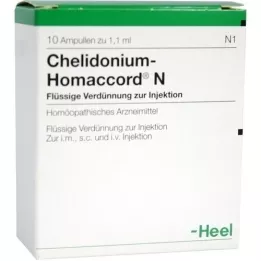 CHELIDONIUM-HOMACCORD Ampolas N, 10 unid