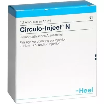 CIRCULO Ampolas Injeel N, 10 unid