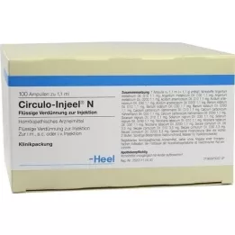 CIRCULO Ampolas Injeel N, 100 unid